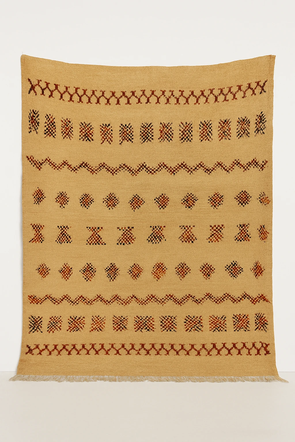 Alfombra Marroquí Artesanal – Ref. P006 (324 x 210 cm)