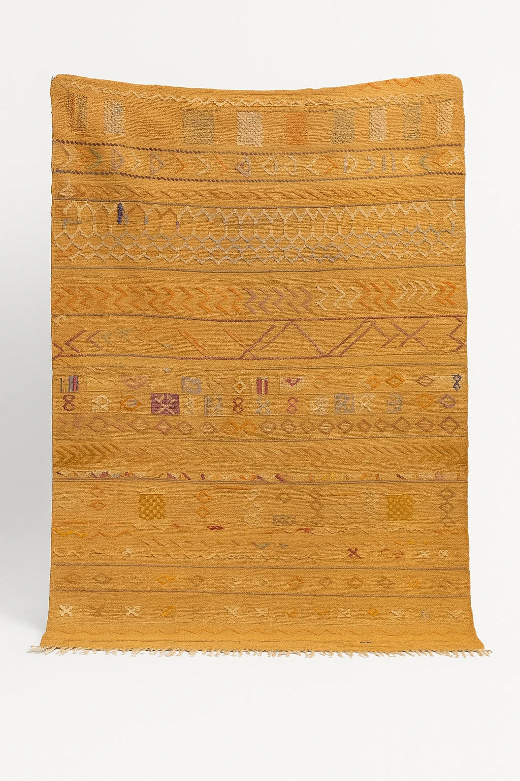 Alfombra Marroquí Artesanal – Ref. P001 (214 x 156 cm)